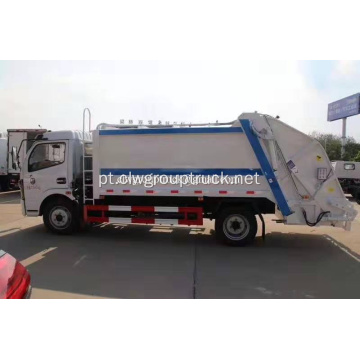 Caminhão de lixo de compressão Dongfeng 8cbm Euro4